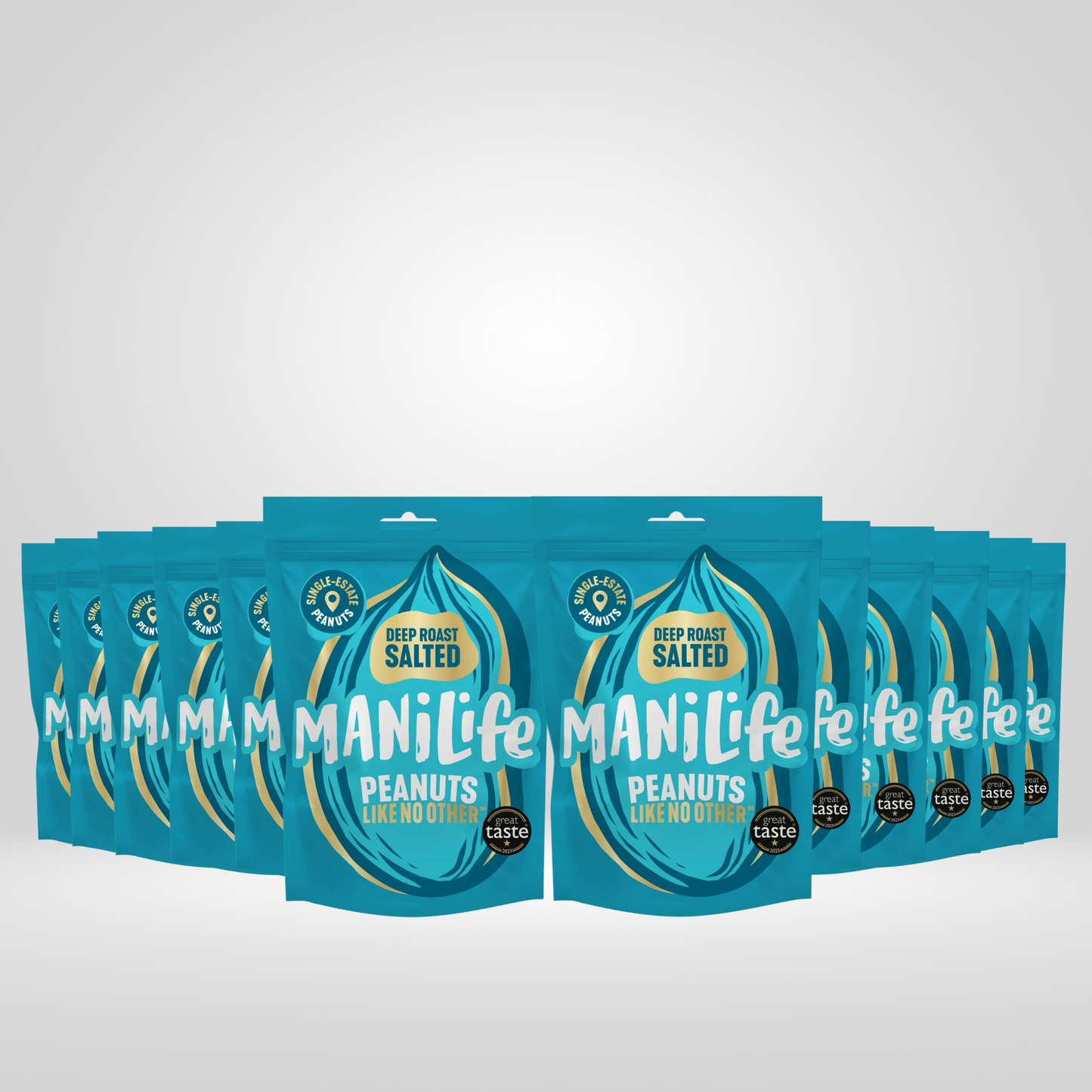 Manilife Salted Peanuts | 12 x 75g