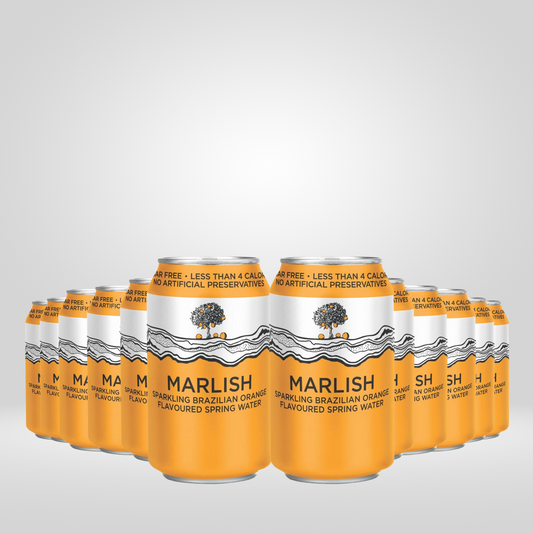 Marlish Brazil Orange Sparkling water | 12 x 330ml