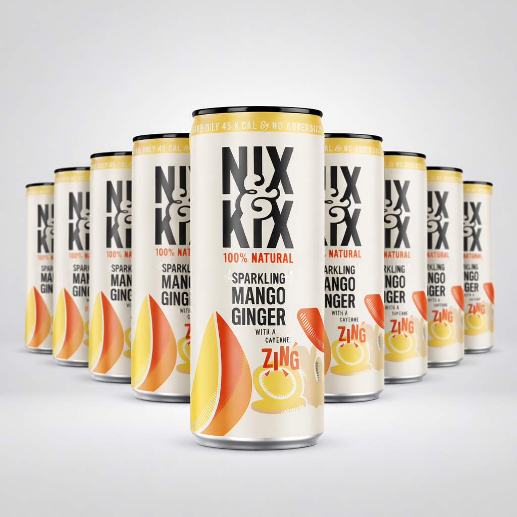 Nix & Kix Mango Ginger | 9 x 250ml
