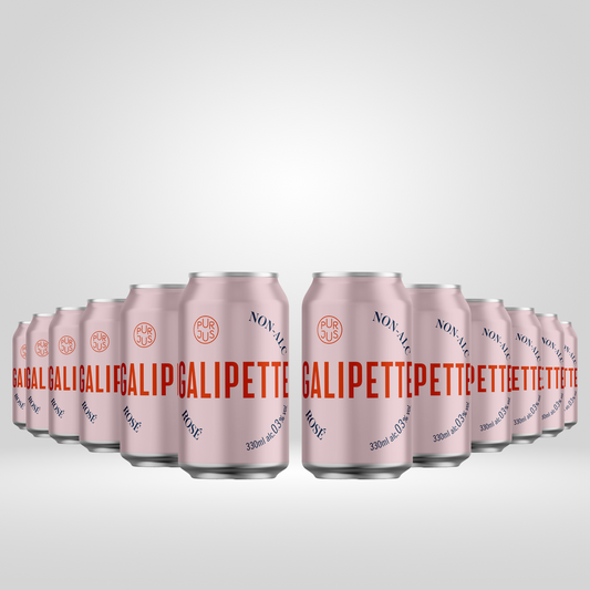 Galipette Non Alcoholic Rose Cider 0.3% | 12 x 330ml