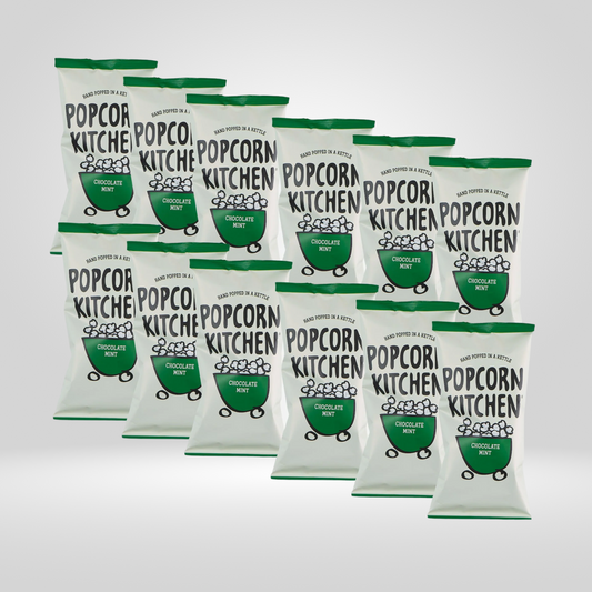 Popcorn Kitchen Chocolate Mint | 12 x 30g