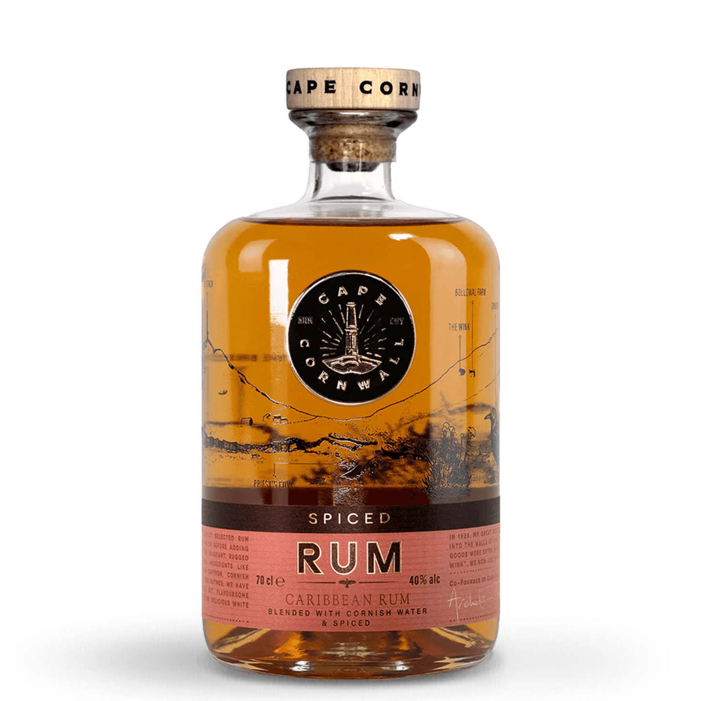 Cape Cornwall Kruidenrum | ABV 40% 70cl