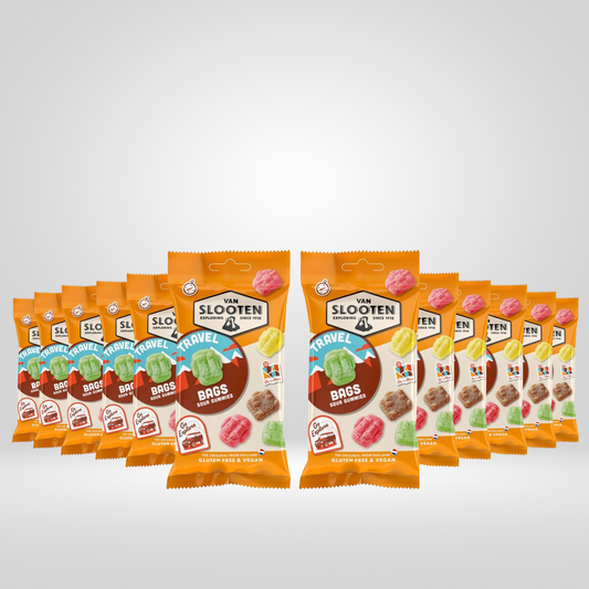 Van Slooten Travel Bag Gummies | 12 x 60g
