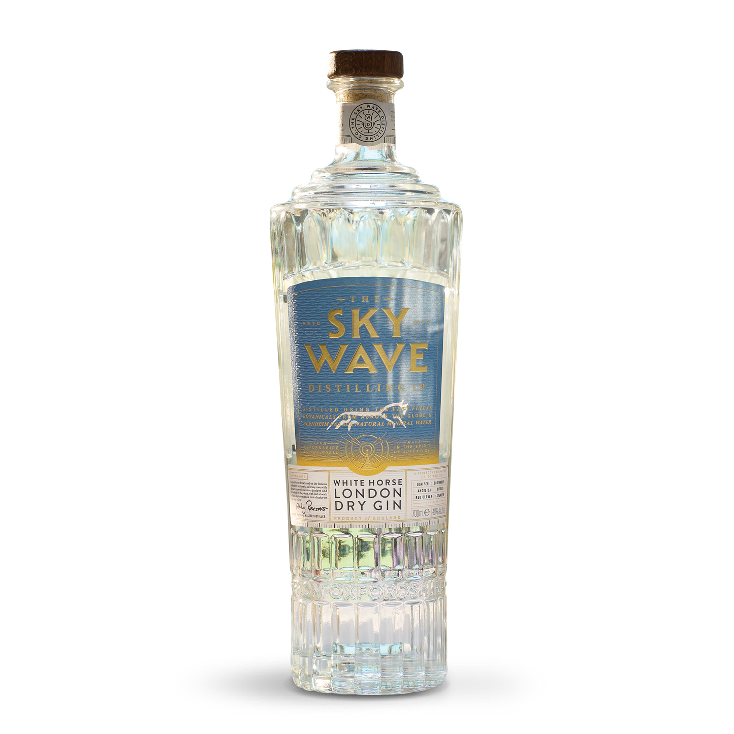 Sky Wave White Horse London Dry Gin | ABV 40% 70cl