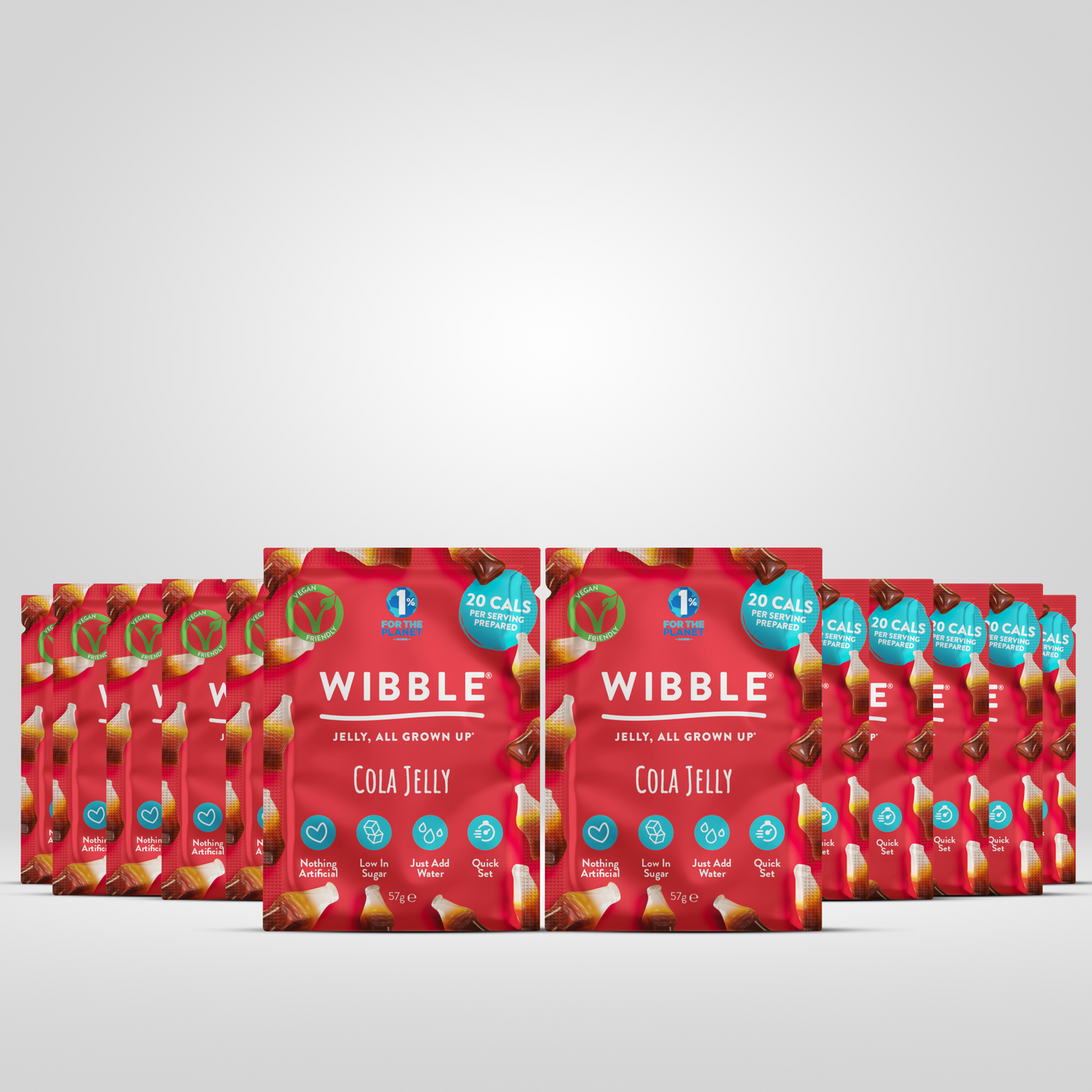 Wibble Cola Jelly | 12 x 57g