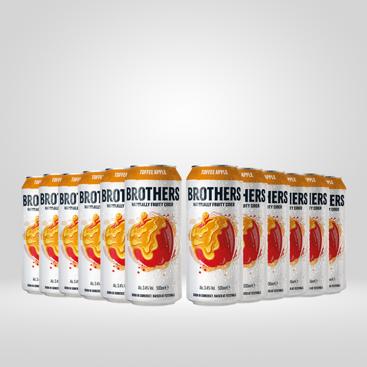 Brothers Toffee Apple Cider 3.4% | 12 x 500ml