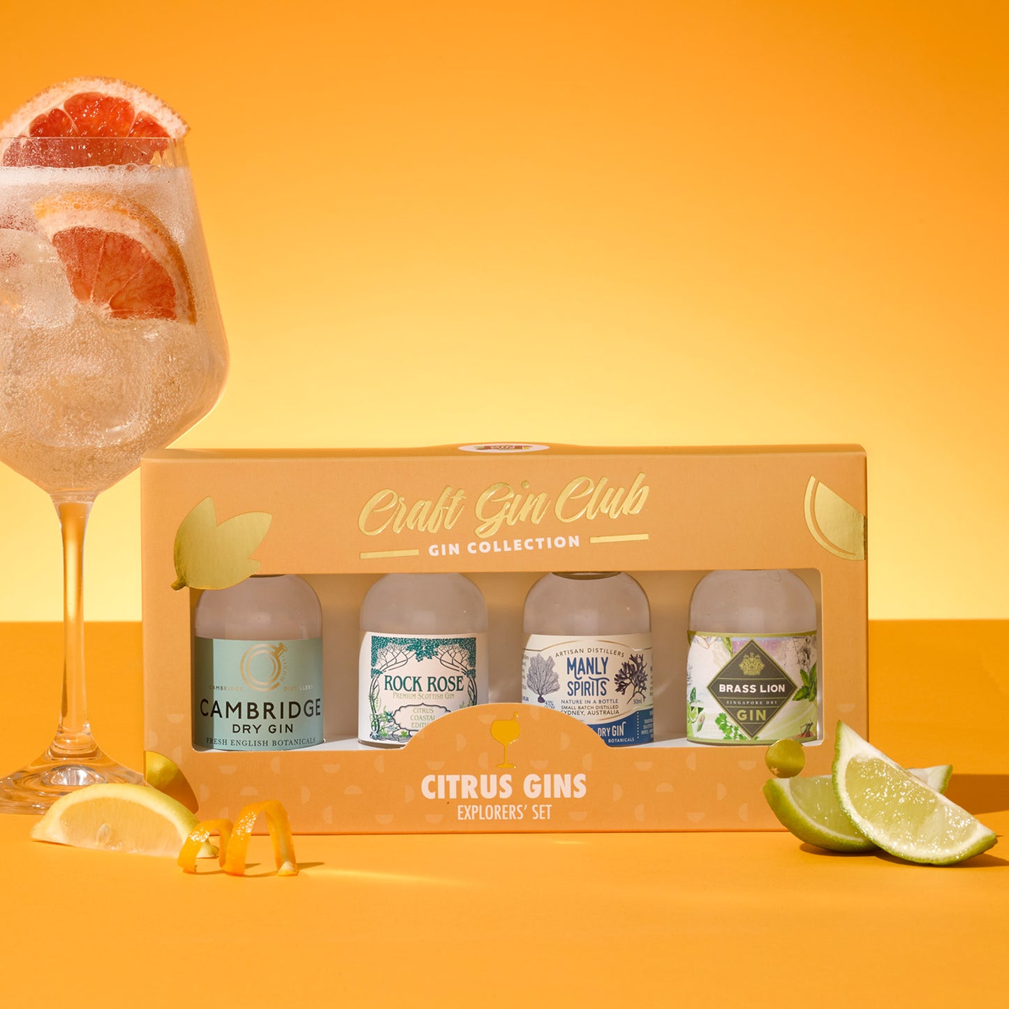 Citrus Gins | Craft Gin Club Explorers' Set
