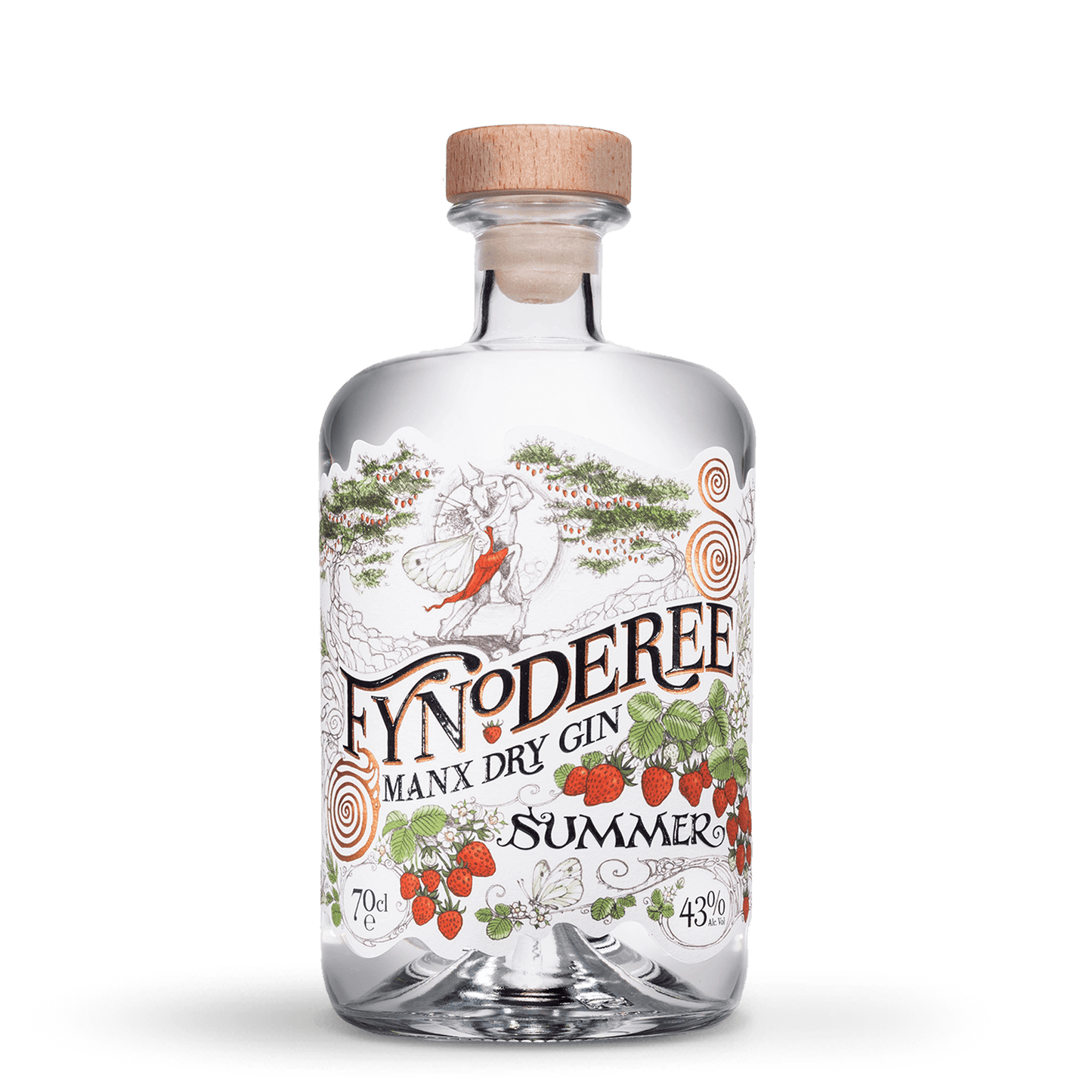 Fynoderee Manx Dry Gin Zomereditie | ABV 43% 70cl
