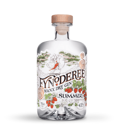 Fynoderee Manx Dry Gin Zomereditie | ABV 43% 70cl
