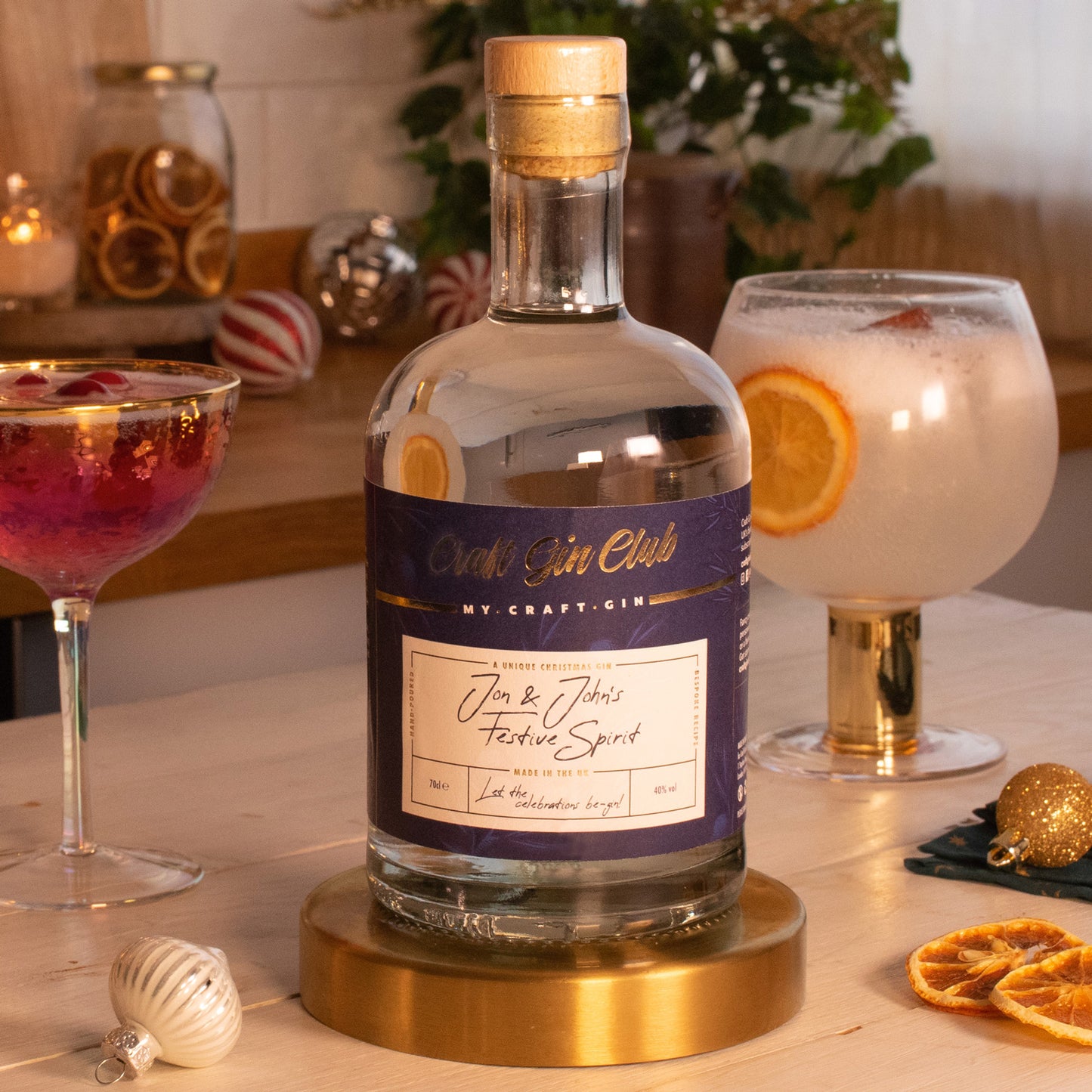 Jon &amp; John's Feestelijke Gin | ABV 40% 70cl