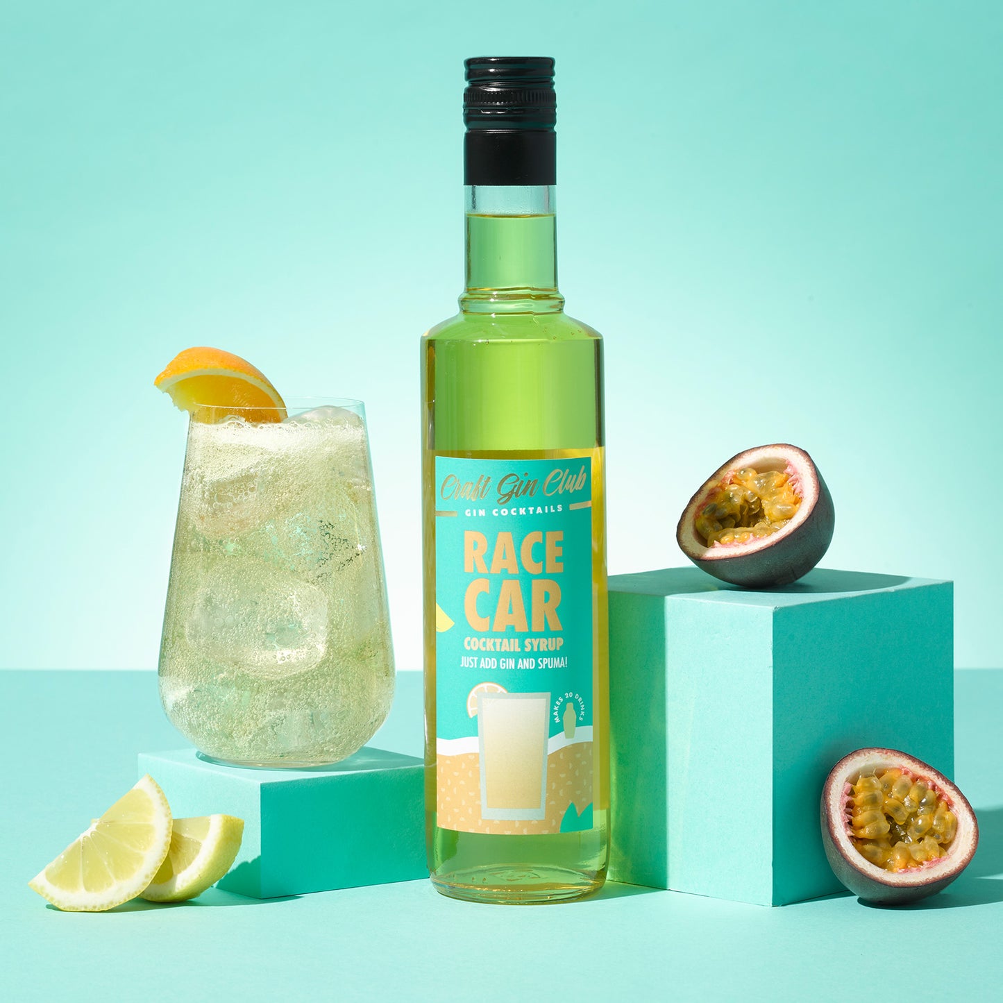 Rennwagen-Cocktailsirup | 500 ml